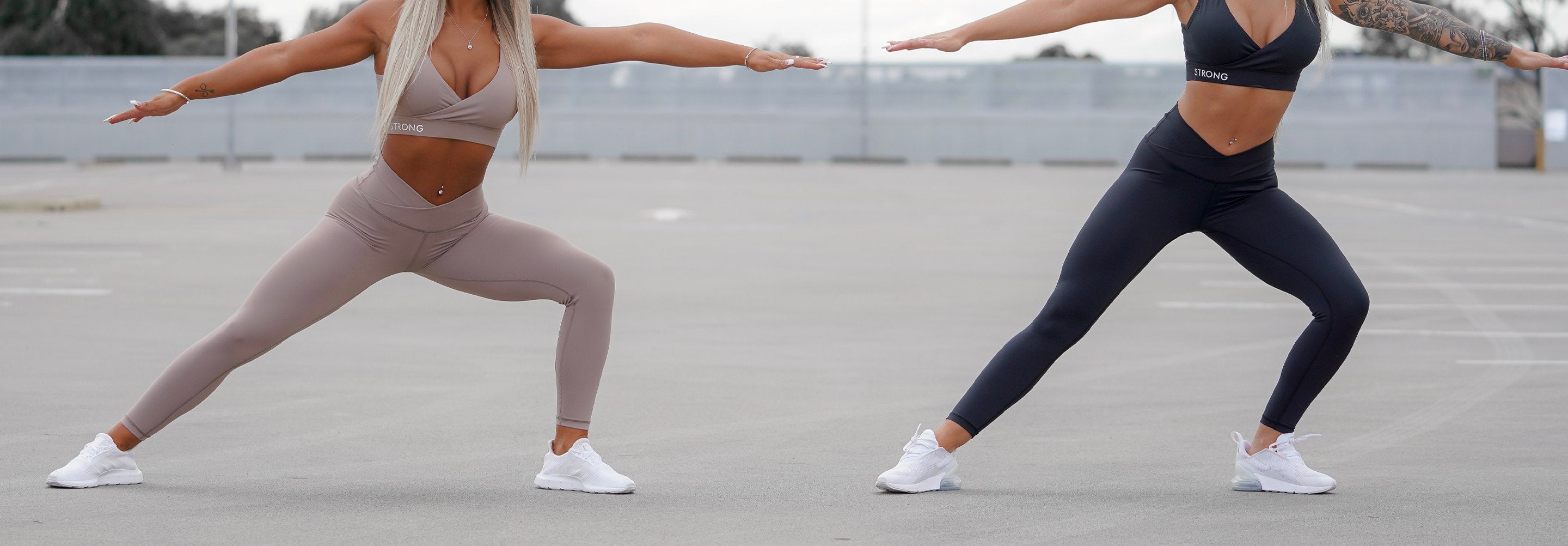 Define Leggings - Women's Gym Leggings - Almond – Strong Liftwear Australia